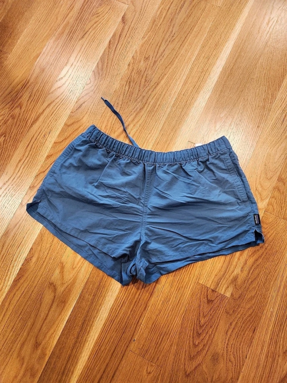 Patagonia Women's Barely Baggies Shorts - 2.5" Blue Athletic Shorts Large